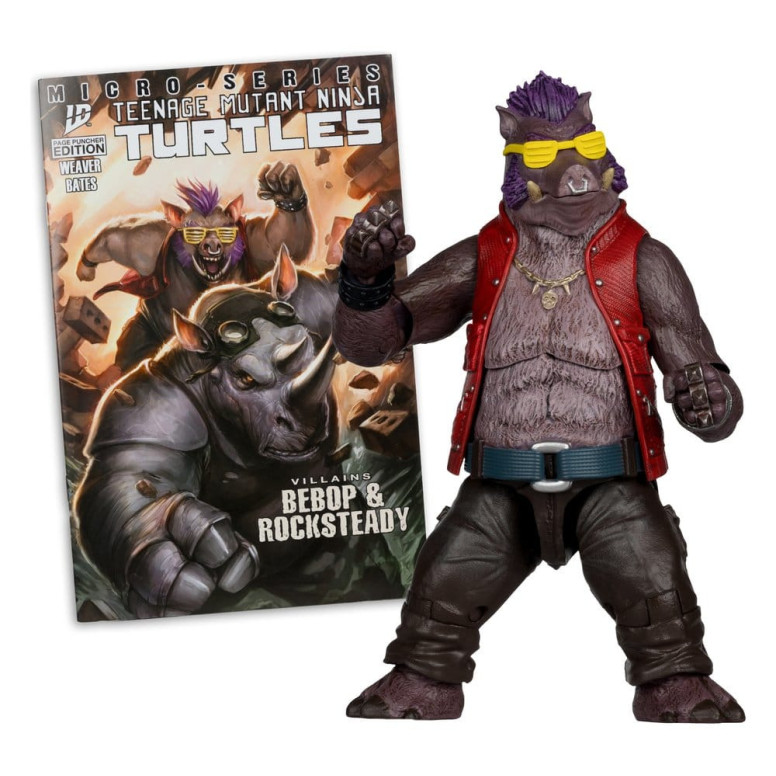 Mc Farlane TMNT - Perforadores de páginas - Bebop - Teenage Mutant Ninja Turtles