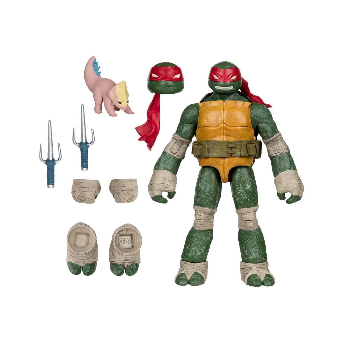 Mc Farlane TMNT - Perforadores de páginas - Raphael - Teenage Mutant Ninja Turtles