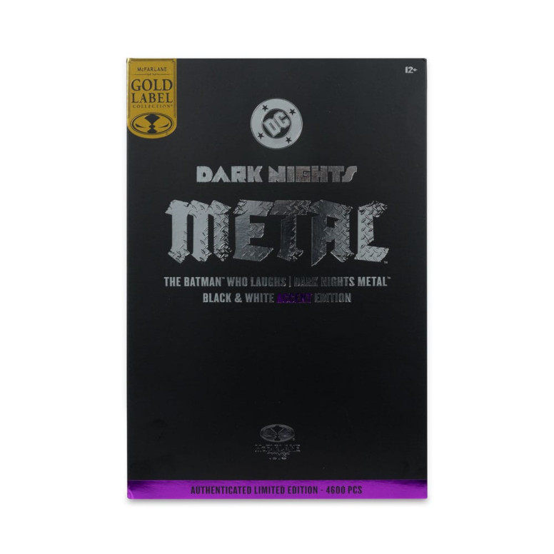 Mc Farlane DC Multiverse - Dark Nights : Metal - The Batman Who Laughs (B&N con acento) Gold Label