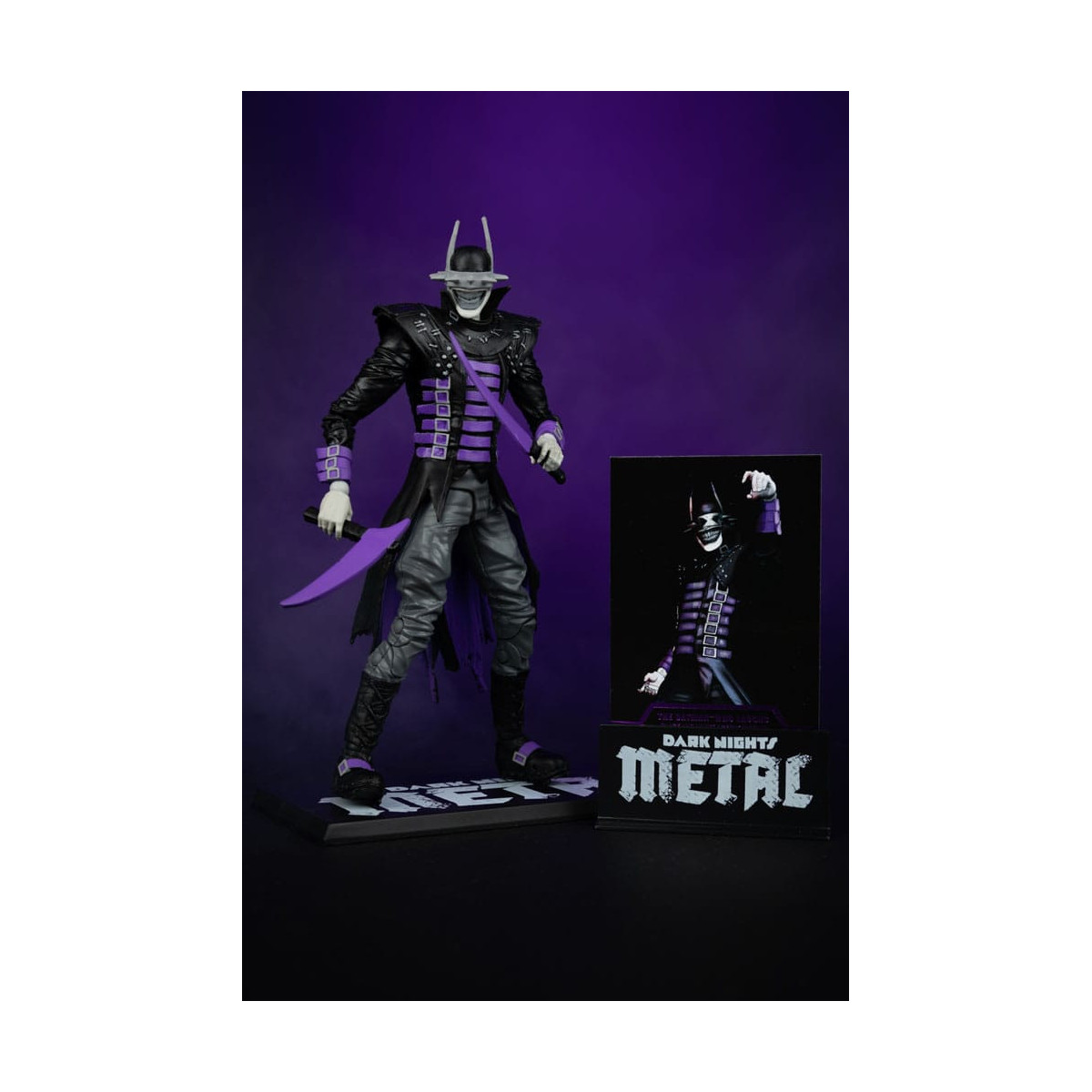 Mc Farlane DC Multiverse - Dark Nights : Metal - The Batman Who Laughs (B&N con acento) Gold Label