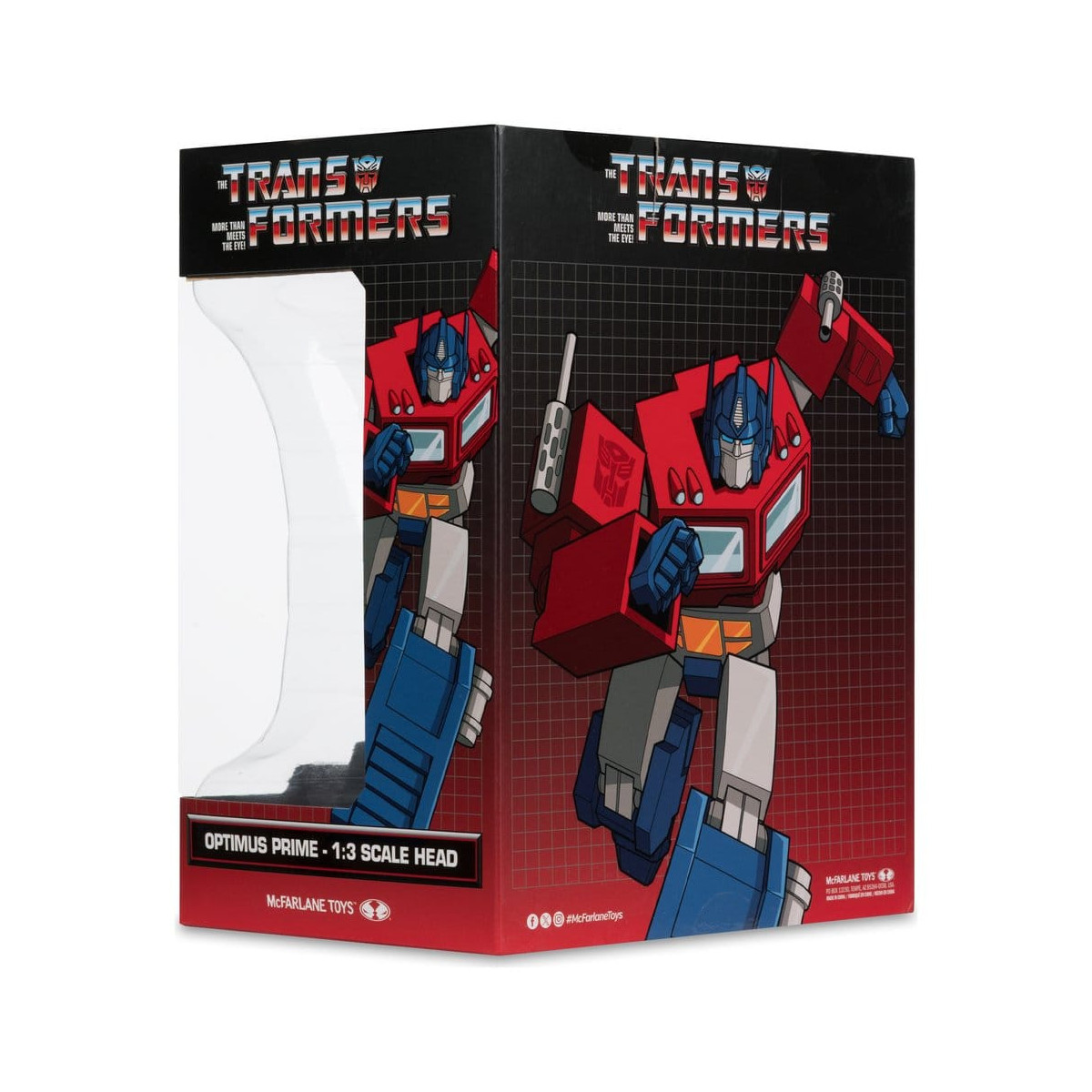 McFarlane - Transformers mini réplica Cabeza 1/3 - Optimus Prime