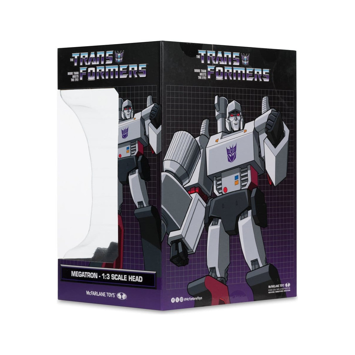 McFarlane - Transformers mini réplica Cabeza 1/3 - Megatron
