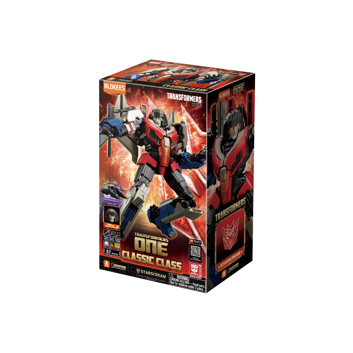 Blokees Transformers One - Clásico Clase 16 Starscream
