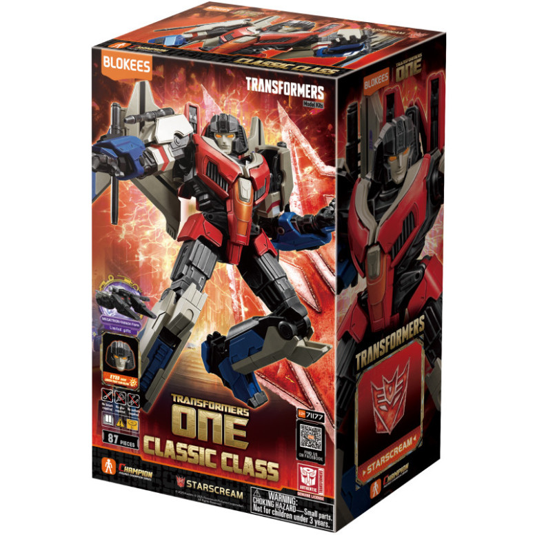 Blokees Transformers One - Clásico Clase 16 Starscream