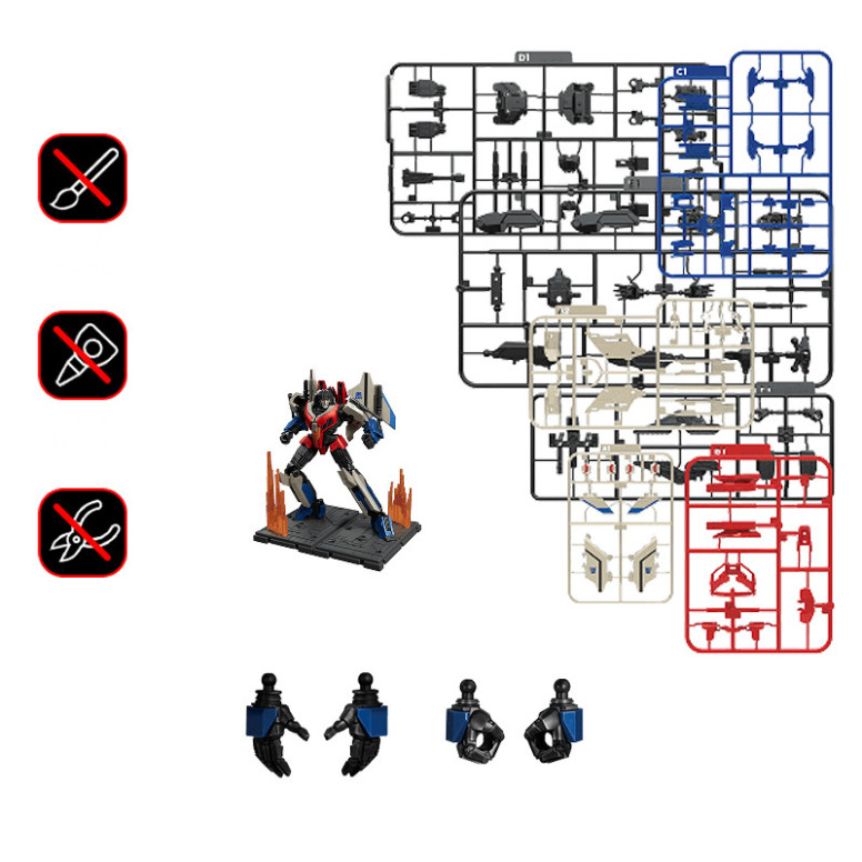 Blokees Transformers One - Clásico Clase 16 Starscream