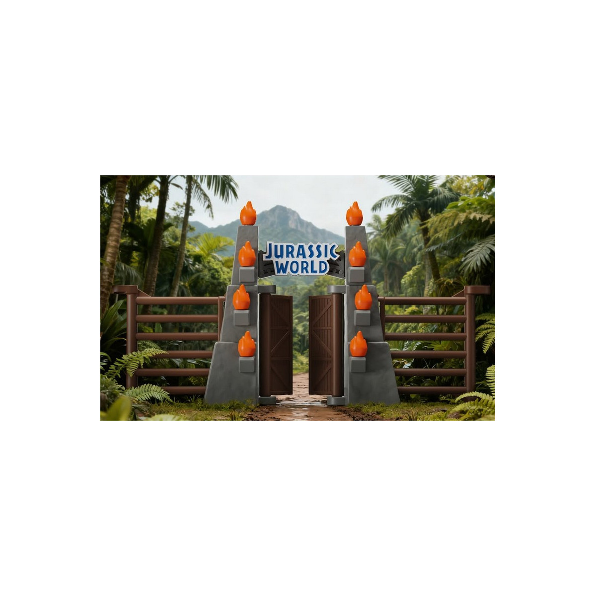 Blokees Jurassic World Terraventure TS 02 - Operación de captura de dinosaurios