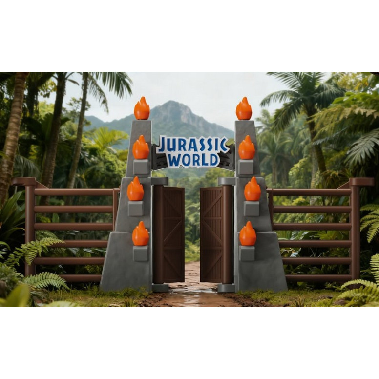 Blokees Jurassic World Terraventure TS 02 - Operación de captura de dinosaurios