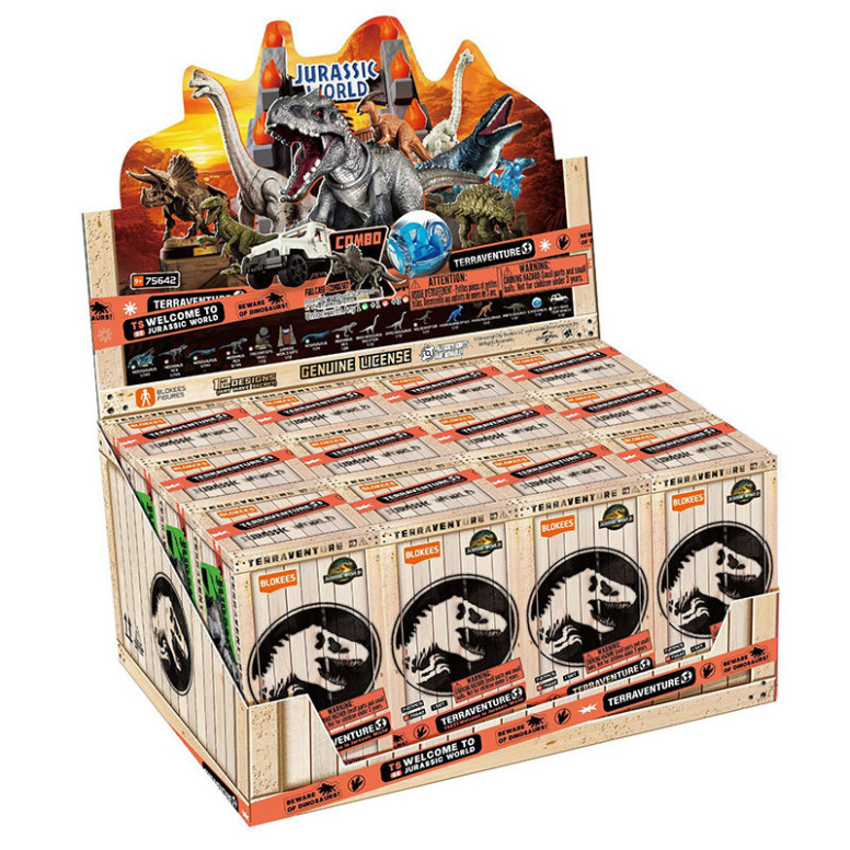 Blokees Jurassic World Terraventure TS 02 - Operación de captura de dinosaurios