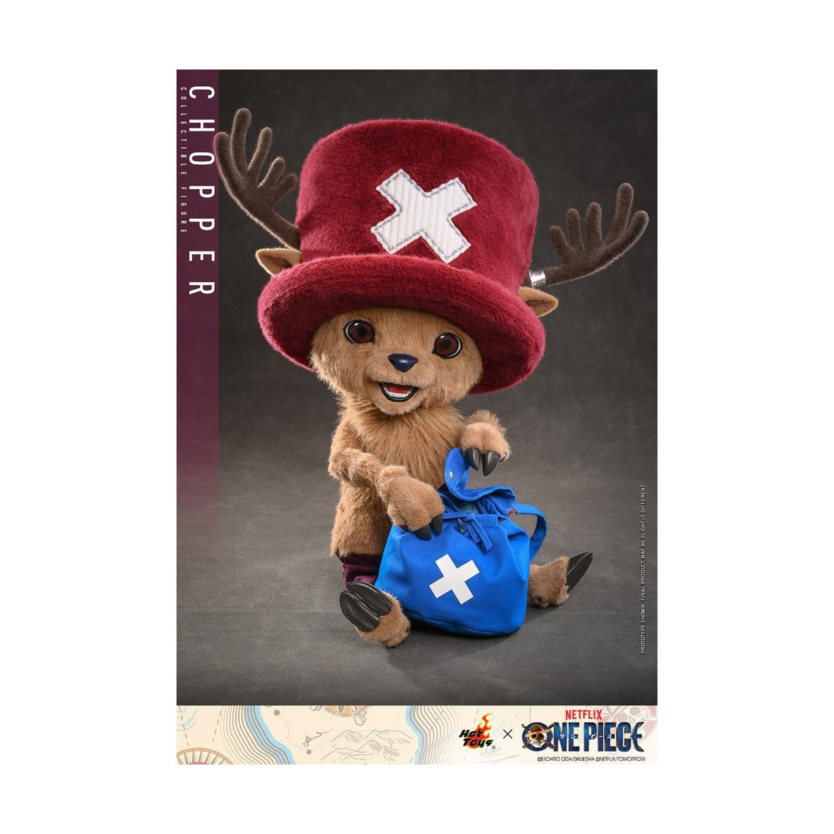 Hot toys - TONY TONY CHOPPER Figura Coleccionable 1/1 - One Piece Tv Serie