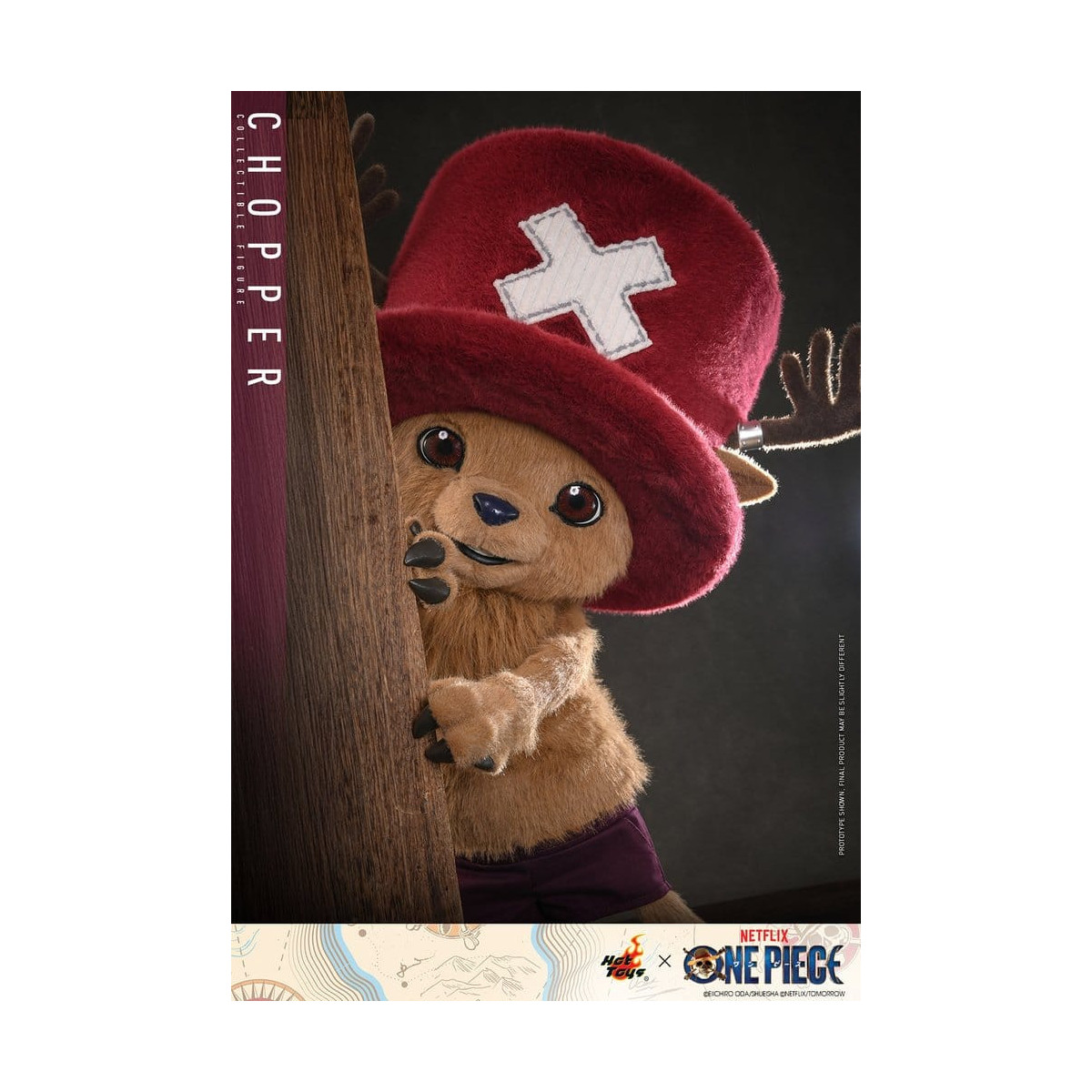 Hot toys - TONY TONY CHOPPER Figura Coleccionable 1/1 - One Piece Tv Serie