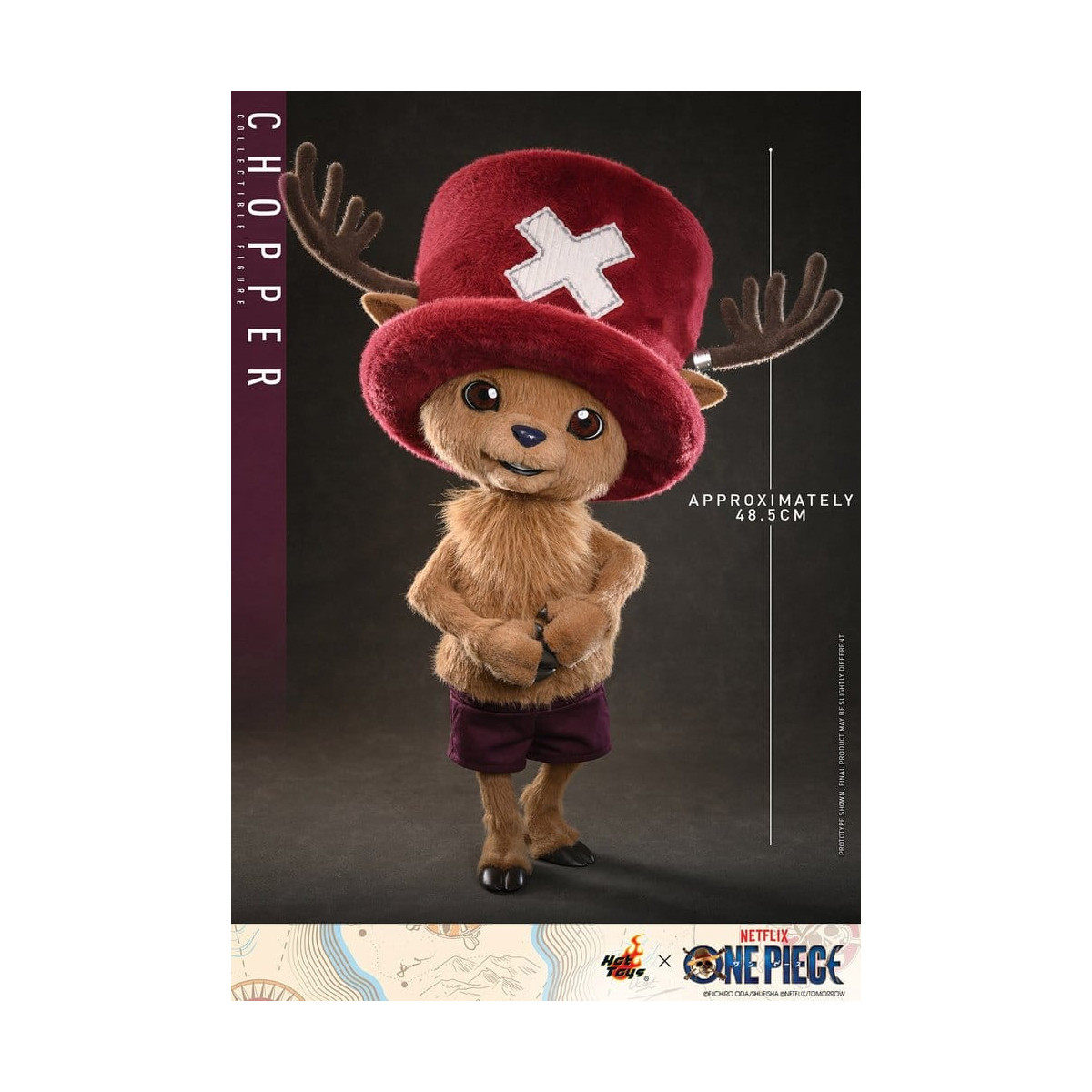 Hot toys - TONY TONY CHOPPER Figura Coleccionable 1/1 - One Piece Tv Serie