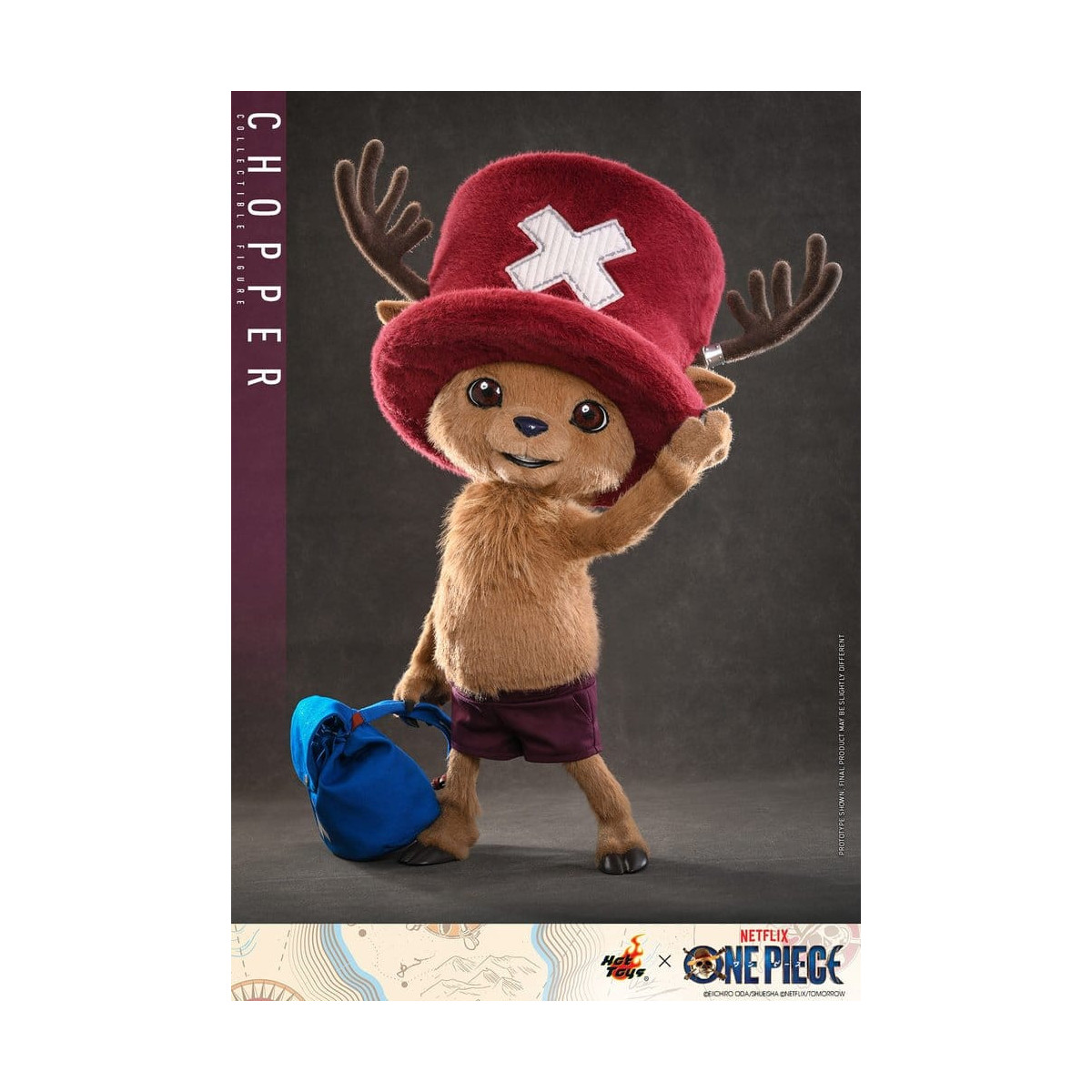 Hot toys - TONY TONY CHOPPER Figura Coleccionable 1/1 - One Piece Tv Serie