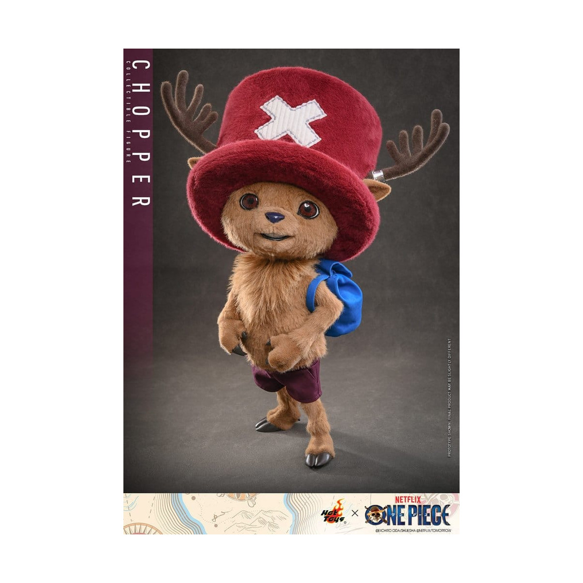 Hot toys - TONY TONY CHOPPER Figura Coleccionable 1/1 - One Piece Tv Serie