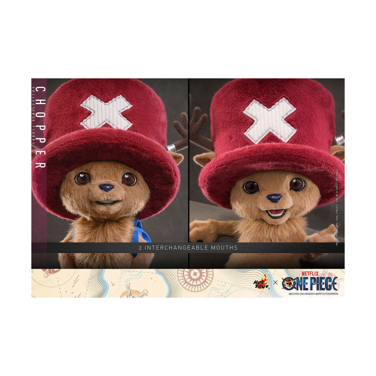 Hot toys - TONY TONY CHOPPER Figura Coleccionable 1/1 - One Piece Tv Serie