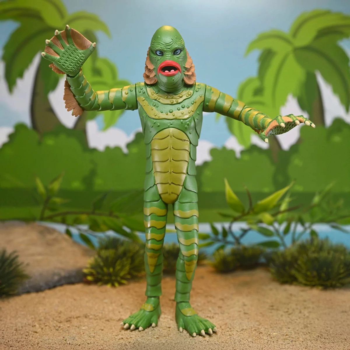Neca - Toony Terrors - Universal Monsters Criatura de la Laguna Negra - Serie 12