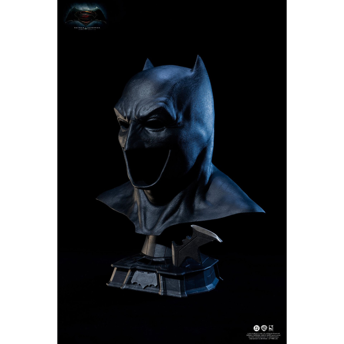 Pure Arts - Justice League batman v Superman El Amanecer de la Justicia - Réplica de la Capucha de Batman 1/1