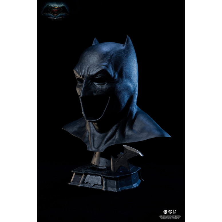 Pure Arts - Justice League batman v Superman El Amanecer de la Justicia - Réplica de la Capucha de Batman 1/1