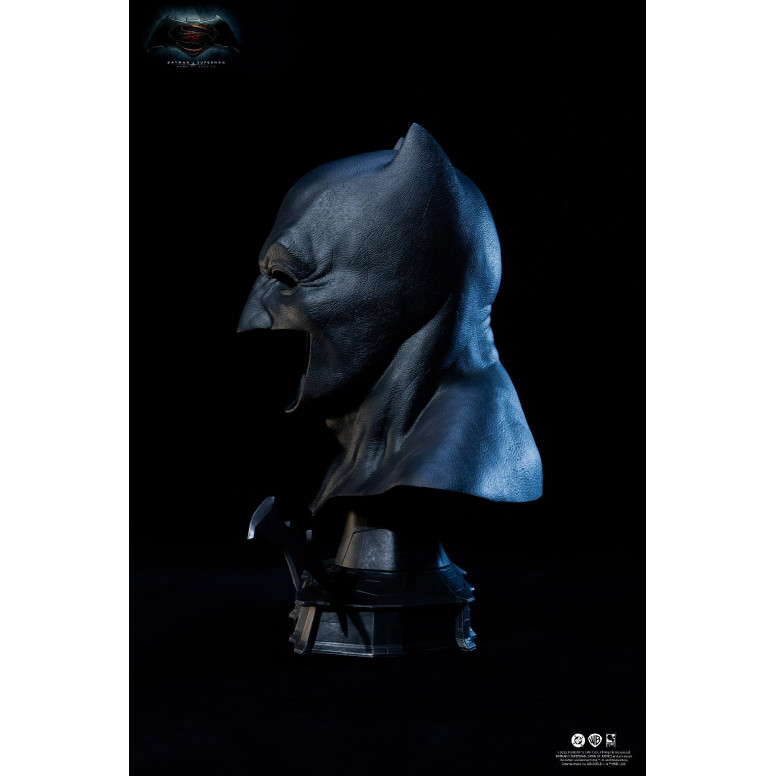 Pure Arts - Justice League batman v Superman El Amanecer de la Justicia - Réplica de la Capucha de Batman 1/1