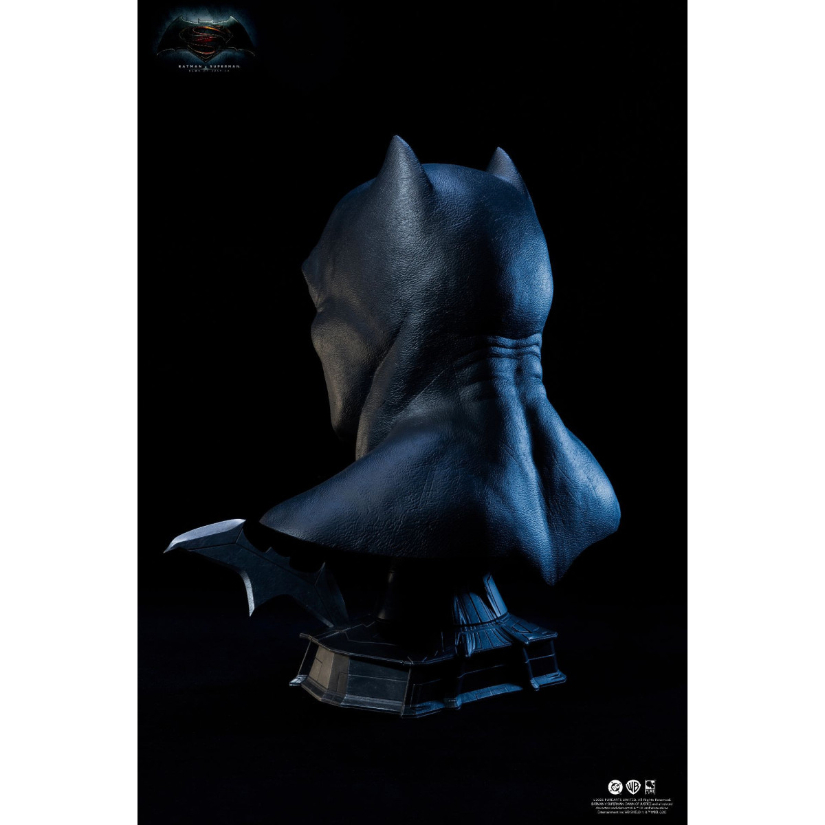Pure Arts - Justice League batman v Superman El Amanecer de la Justicia - Réplica de la Capucha de Batman 1/1