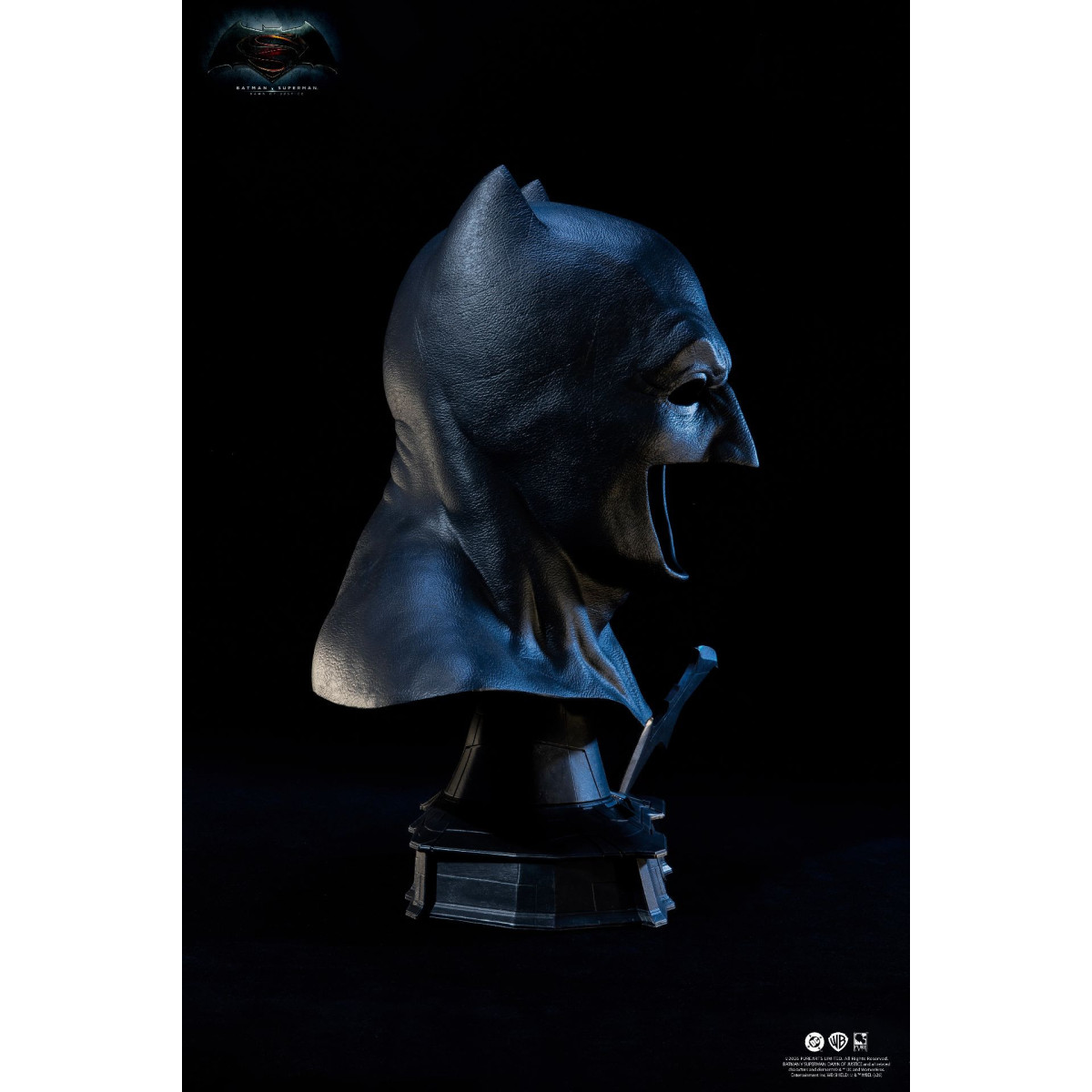Pure Arts - Justice League batman v Superman El Amanecer de la Justicia - Réplica de la Capucha de Batman 1/1