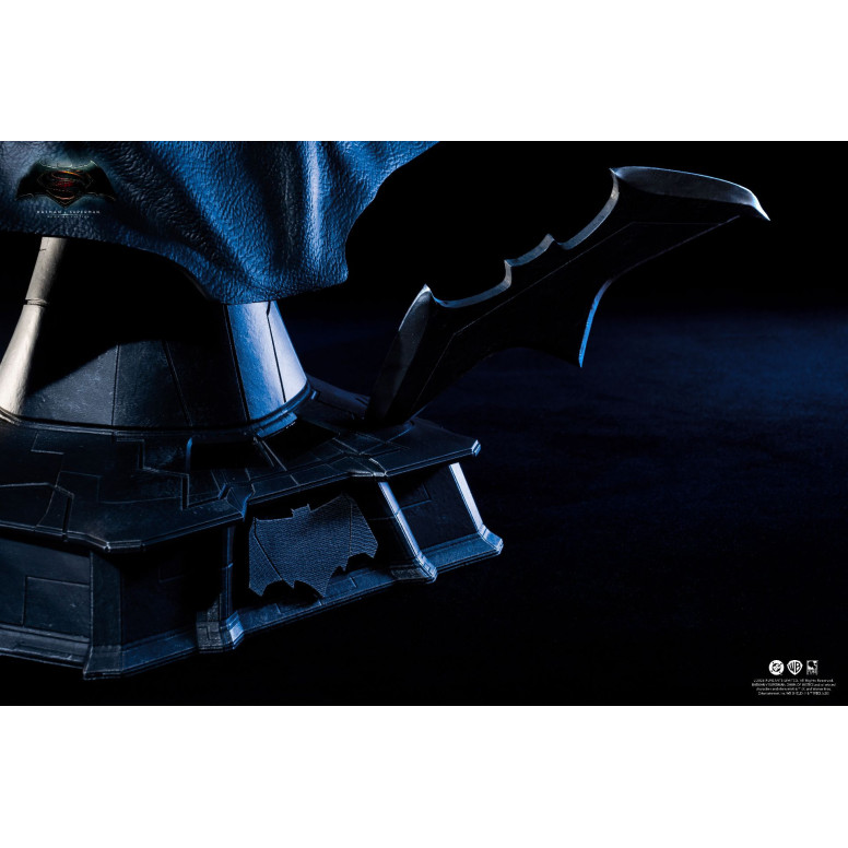 Pure Arts - Justice League batman v Superman El Amanecer de la Justicia - Réplica de la Capucha de Batman 1/1