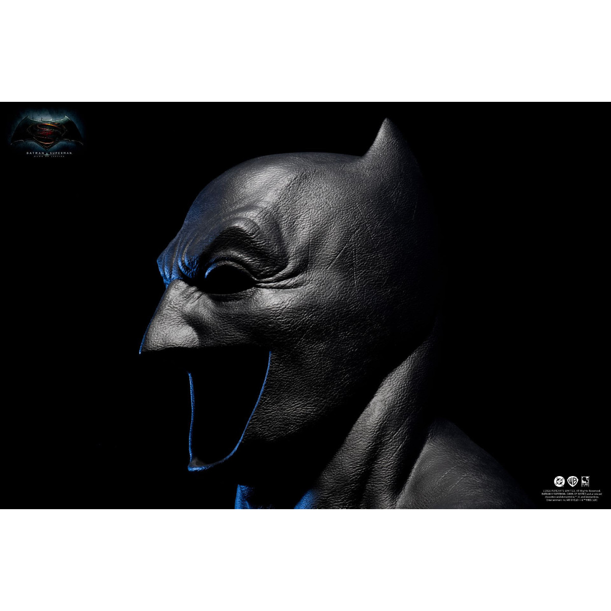 Pure Arts - Justice League batman v Superman El Amanecer de la Justicia - Réplica de la Capucha de Batman 1/1