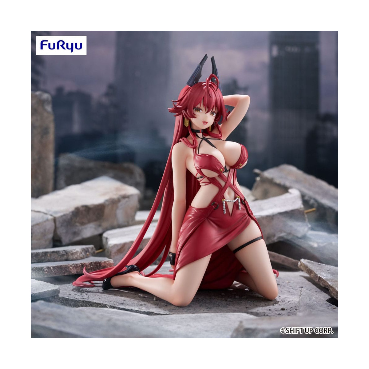 Furyu - Diosa de la Victoria: Nikke - Capucha Roja: Rojo sinsentido - Tapón de fideos