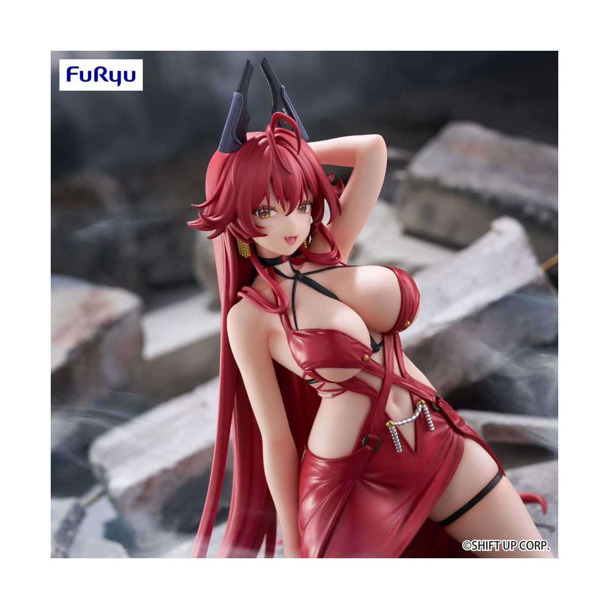 Furyu - Diosa de la Victoria: Nikke - Capucha Roja: Rojo sinsentido - Tapón de fideos