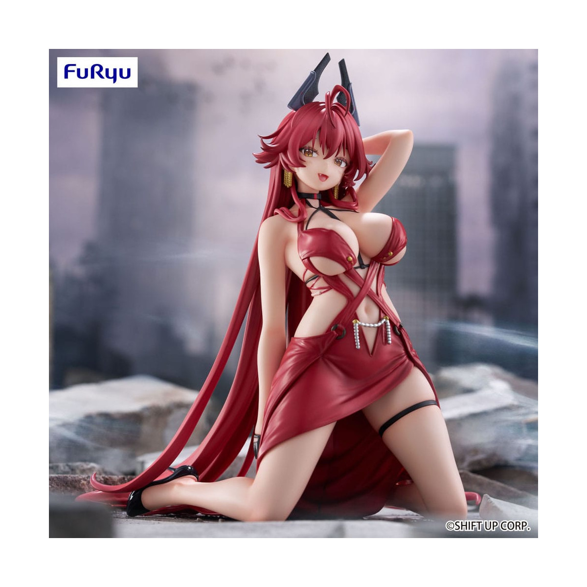 Furyu - Diosa de la Victoria: Nikke - Capucha Roja: Rojo sinsentido - Tapón de fideos