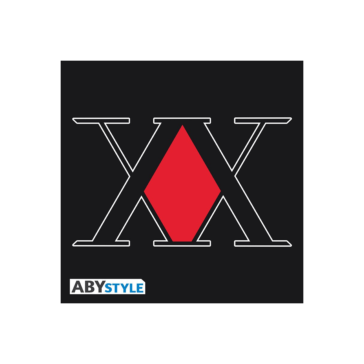 ABYstyle - Hunter × Hunter - Gorra con emblema negro y rojo