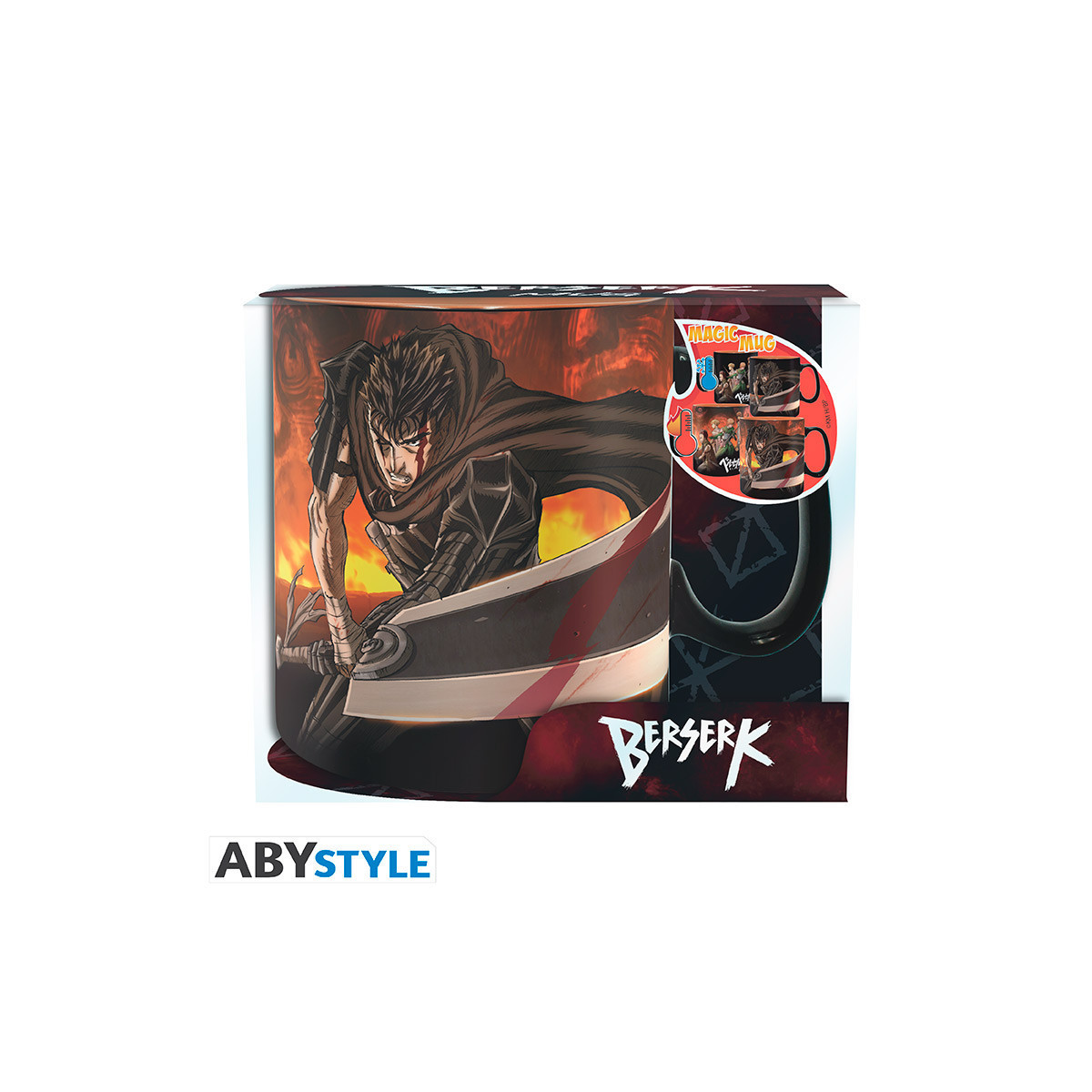 ABYstyle - Berserk - Taza termo-reactiva 460 ml