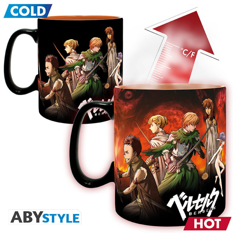 ABYstyle - Berserk - Taza termo-reactiva 460 ml