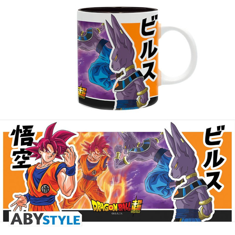 ABYstyle - Dragon Ball SUPER Taza Beerus VS Goku 320ml