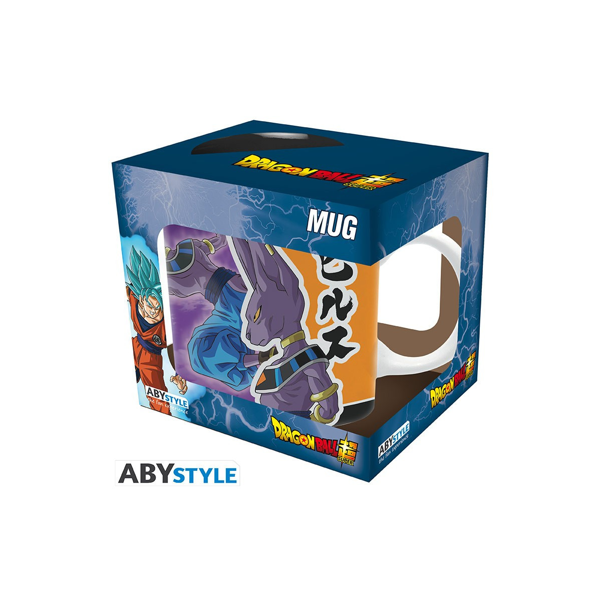 ABYstyle - Dragon Ball SUPER Taza Beerus VS Goku 320ml