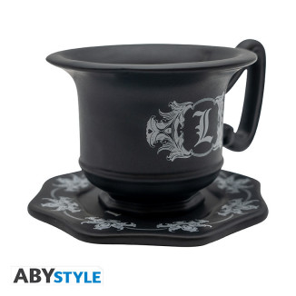 ABYstyle - Death Note Taza 3D con Plato - La Taza de L