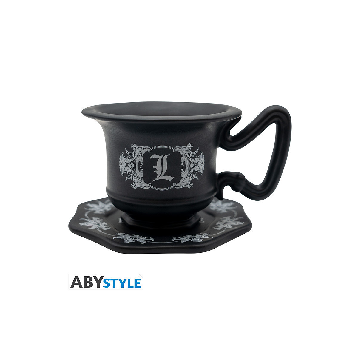 ABYstyle - Death Note Taza 3D con Plato - La Taza de L