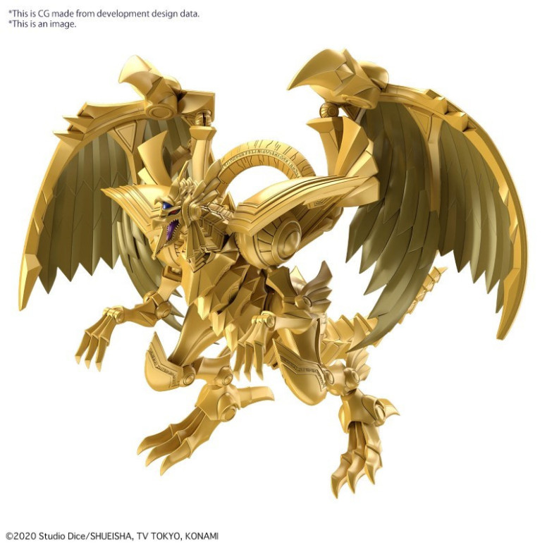 Bandai Yu-Gi-Oh figure Rise Estándar Amplificado - Dios egipcio alado Dragon de Ra