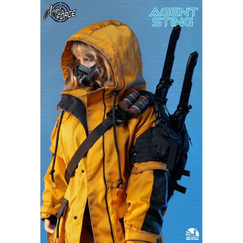 Infinity Studio - Angel Force - Figura de Acción de Silicona Agente Sting 1/3