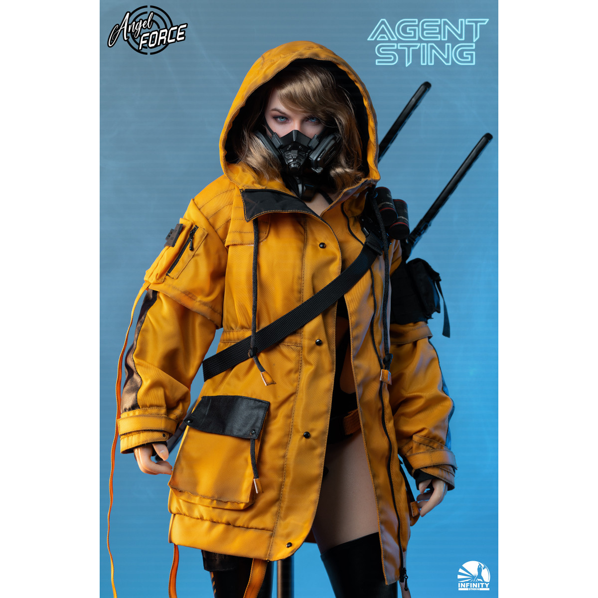 Infinity Studio - Angel Force - Figura de Acción de Silicona Agente Sting 1/3