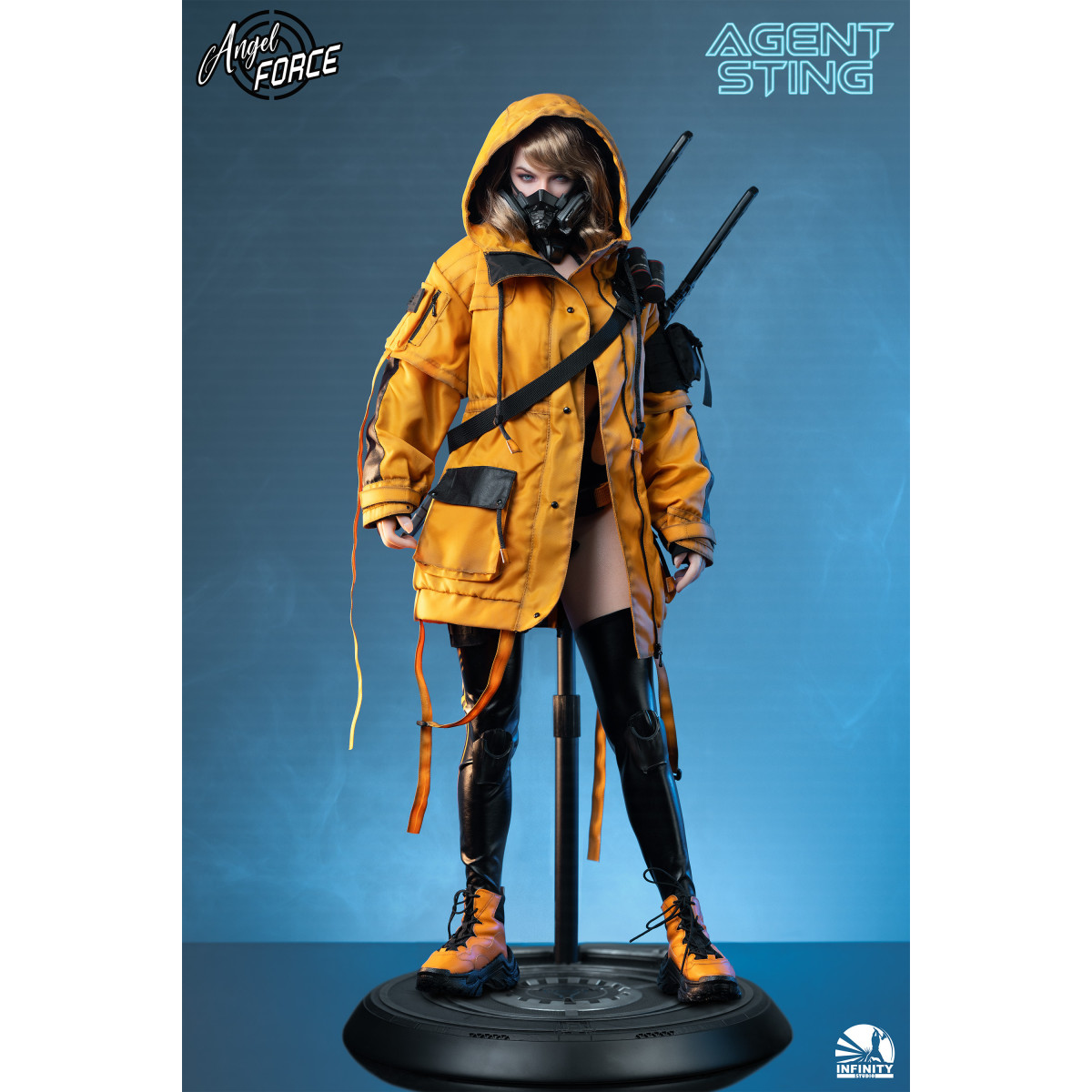 Infinity Studio - Angel Force - Figura de Acción de Silicona Agente Sting 1/3