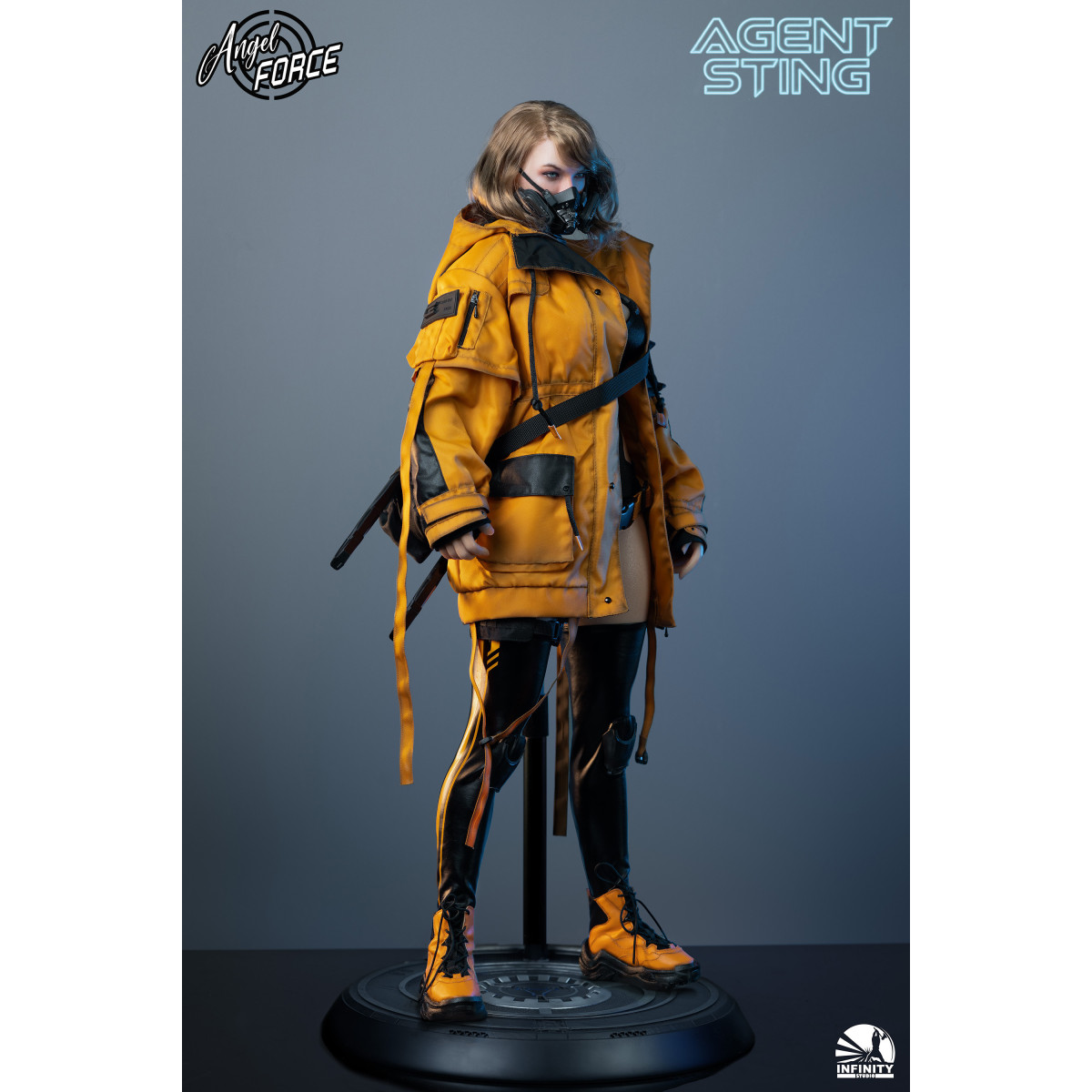 Infinity Studio - Angel Force - Figura de Acción de Silicona Agente Sting 1/3