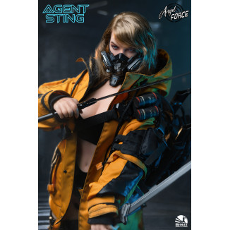 Infinity Studio - Angel Force - Figura de Acción de Silicona Agente Sting 1/3