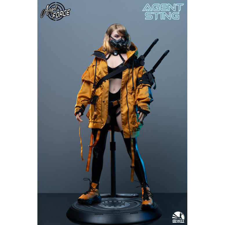 Infinity Studio - Angel Force - Figura de Acción de Silicona Agente Sting 1/3