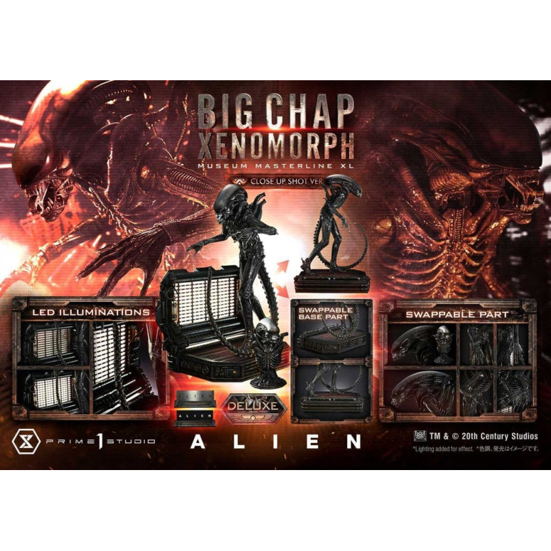 Prime 1 Studio - Big Chap Xenomorph Close Up Shot Ver. DX Bonus Version - Alien (1979) Museum Masterline XL 1/3