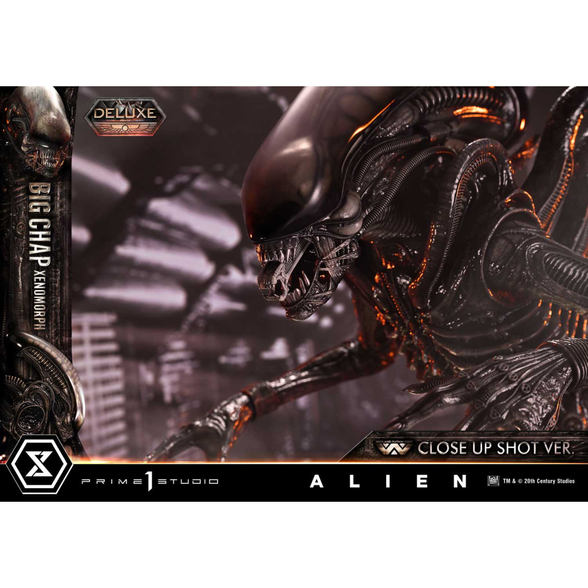 Prime 1 Studio - Big Chap Xenomorph Close Up Shot Ver. DX Bonus Version - Alien (1979) Museum Masterline XL 1/3