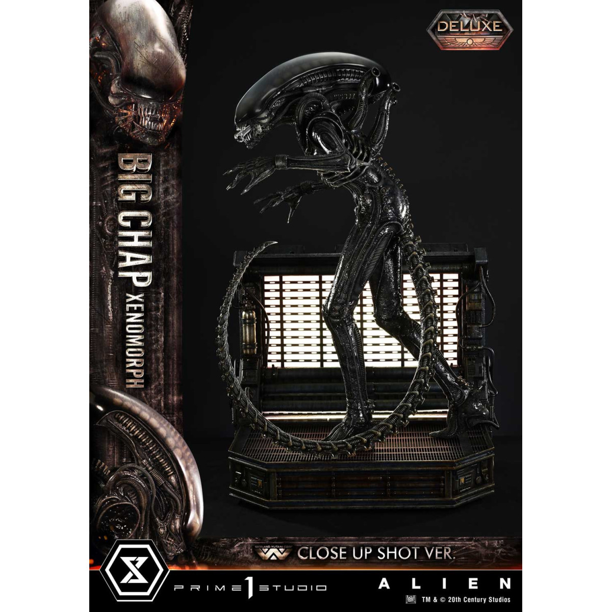 Prime 1 Studio - Big Chap Xenomorph Close Up Shot Ver. DX Bonus Version - Alien (1979) Museum Masterline XL 1/3