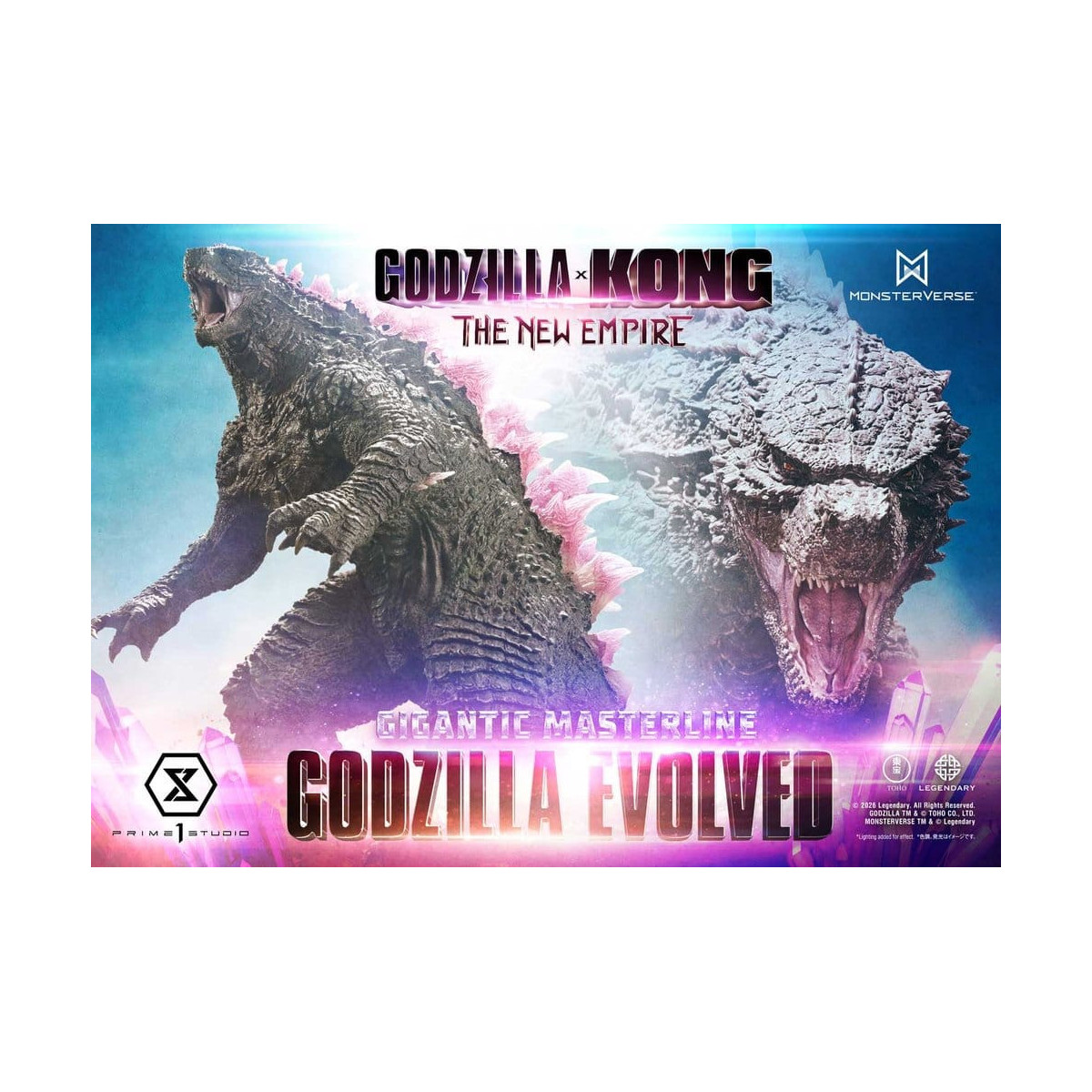 Prime 1 Studio - Godzilla Evolved Bonus Ver. - Godzilla x Kong: El Nuevo Imperio Gigantic Masterline Series