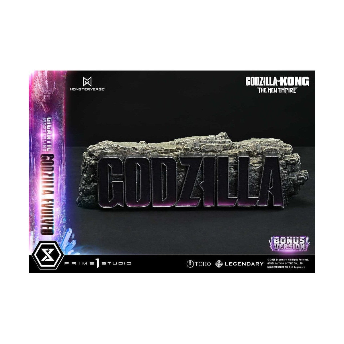 Prime 1 Studio - Godzilla Evolved Bonus Ver. - Godzilla x Kong: El Nuevo Imperio Gigantic Masterline Series