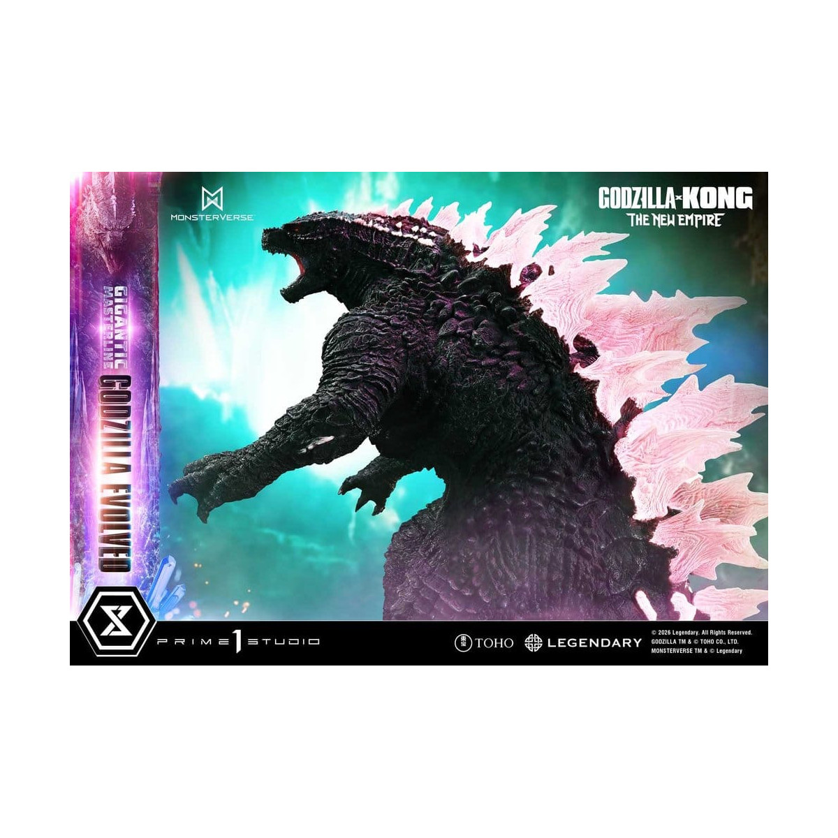 Prime 1 Studio - Godzilla Evolved Bonus Ver. - Godzilla x Kong: El Nuevo Imperio Gigantic Masterline Series