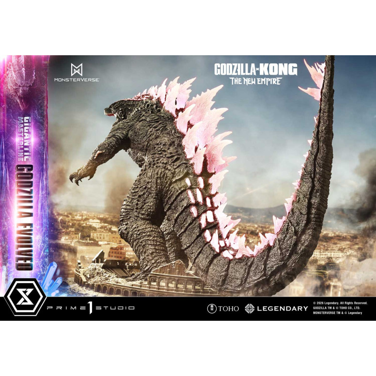 Prime 1 Studio - Godzilla Evolved Bonus Ver. - Godzilla x Kong: El Nuevo Imperio Gigantic Masterline Series